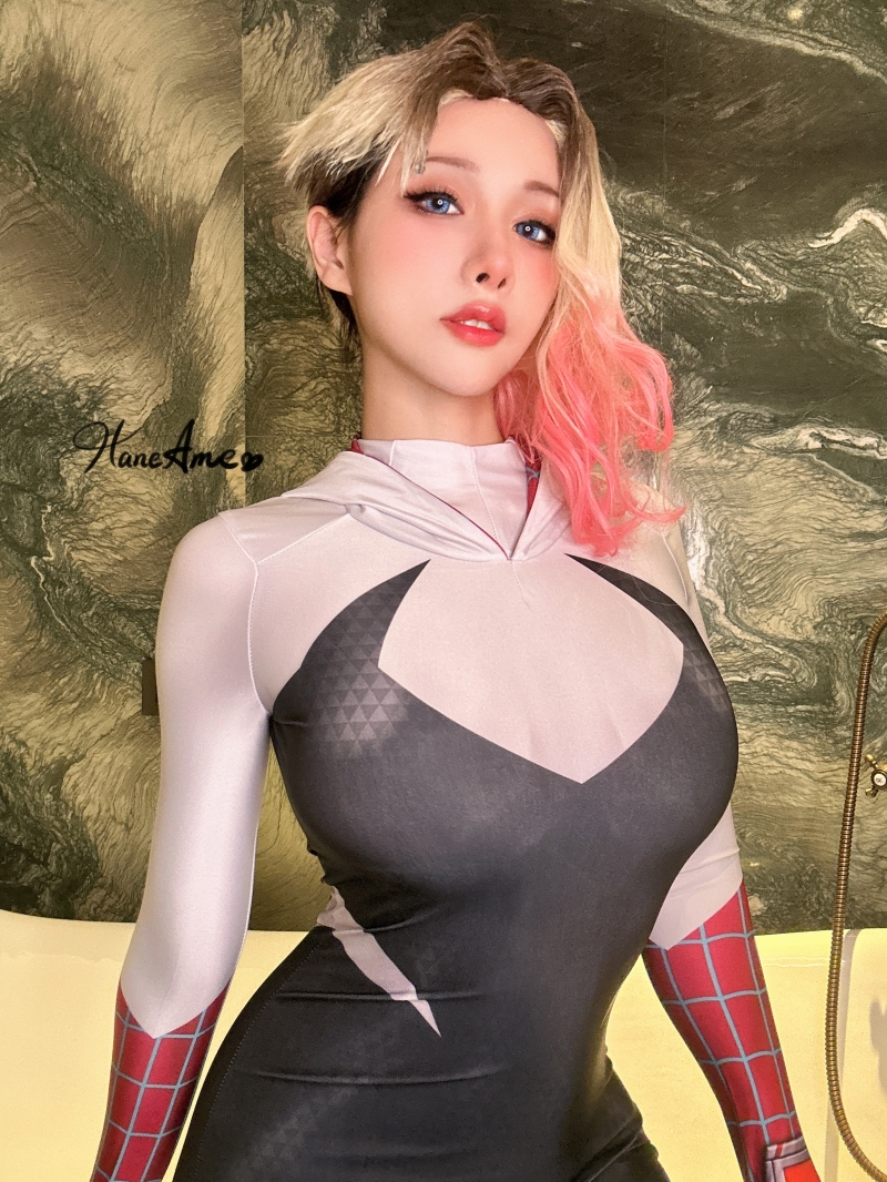 雨波_HaneAme Marvel_spider Gwen 2_蜘蛛人2美丽的女生图片