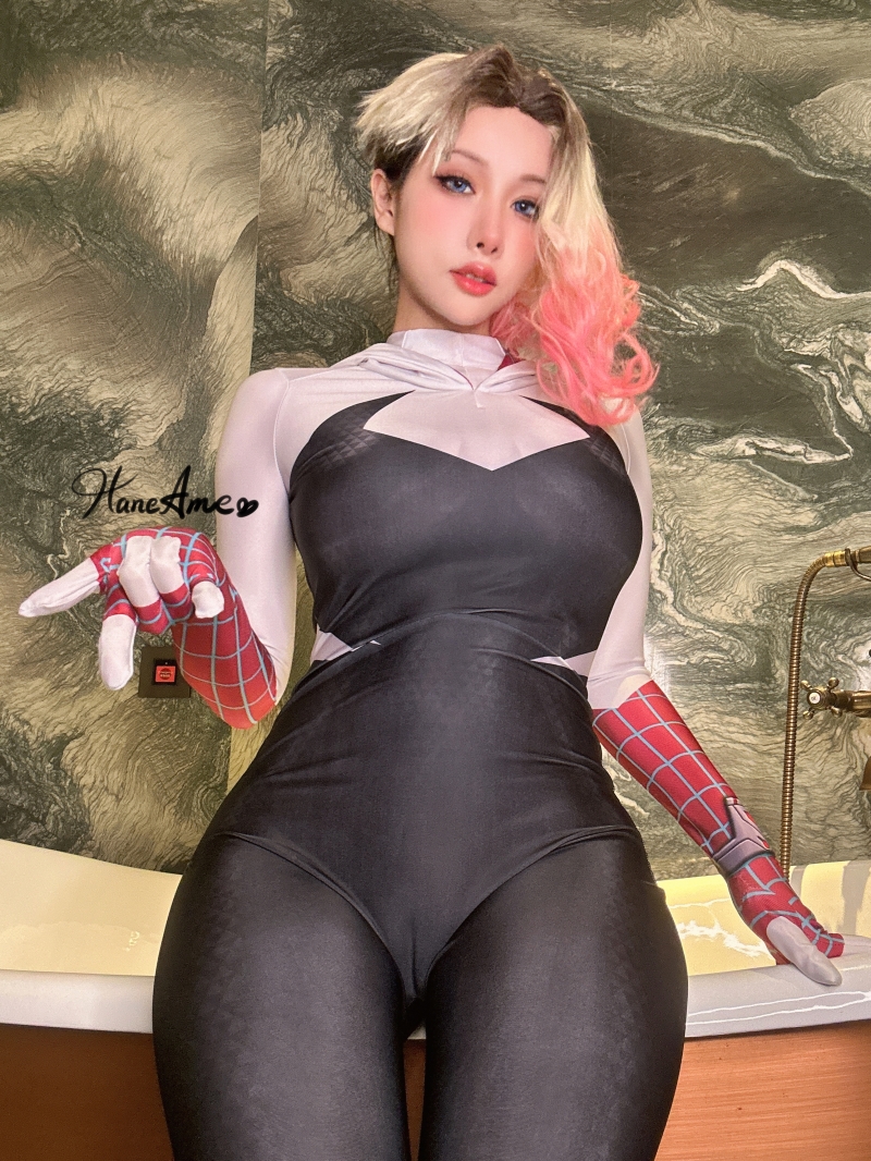 雨波_HaneAme Marvel_spider Gwen 2_蜘蛛人2美丽的女生图片