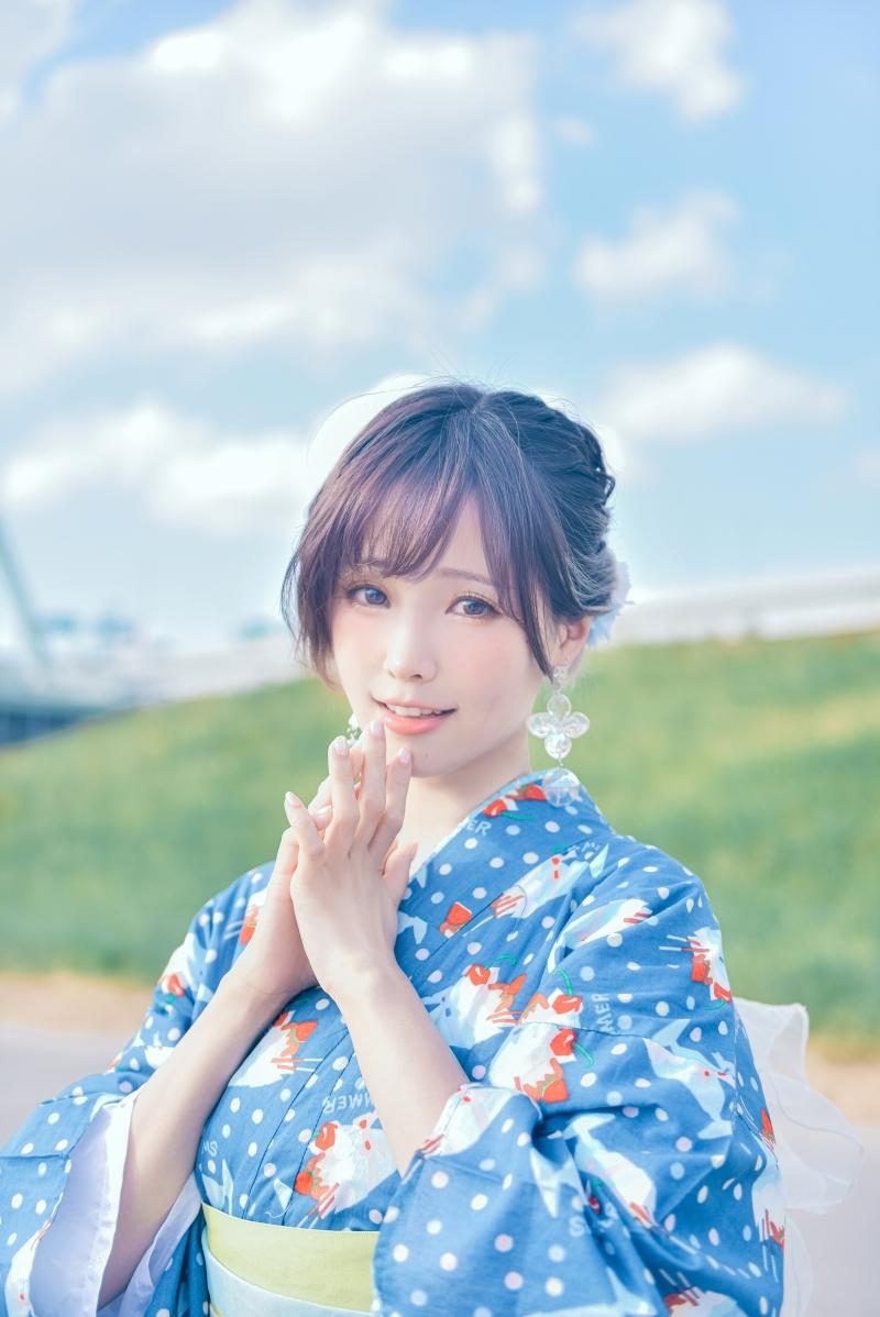 ElyEE子 2023.august A-聖代浴衣 Sundae Yukata [28P-129MB]作品图片未删减