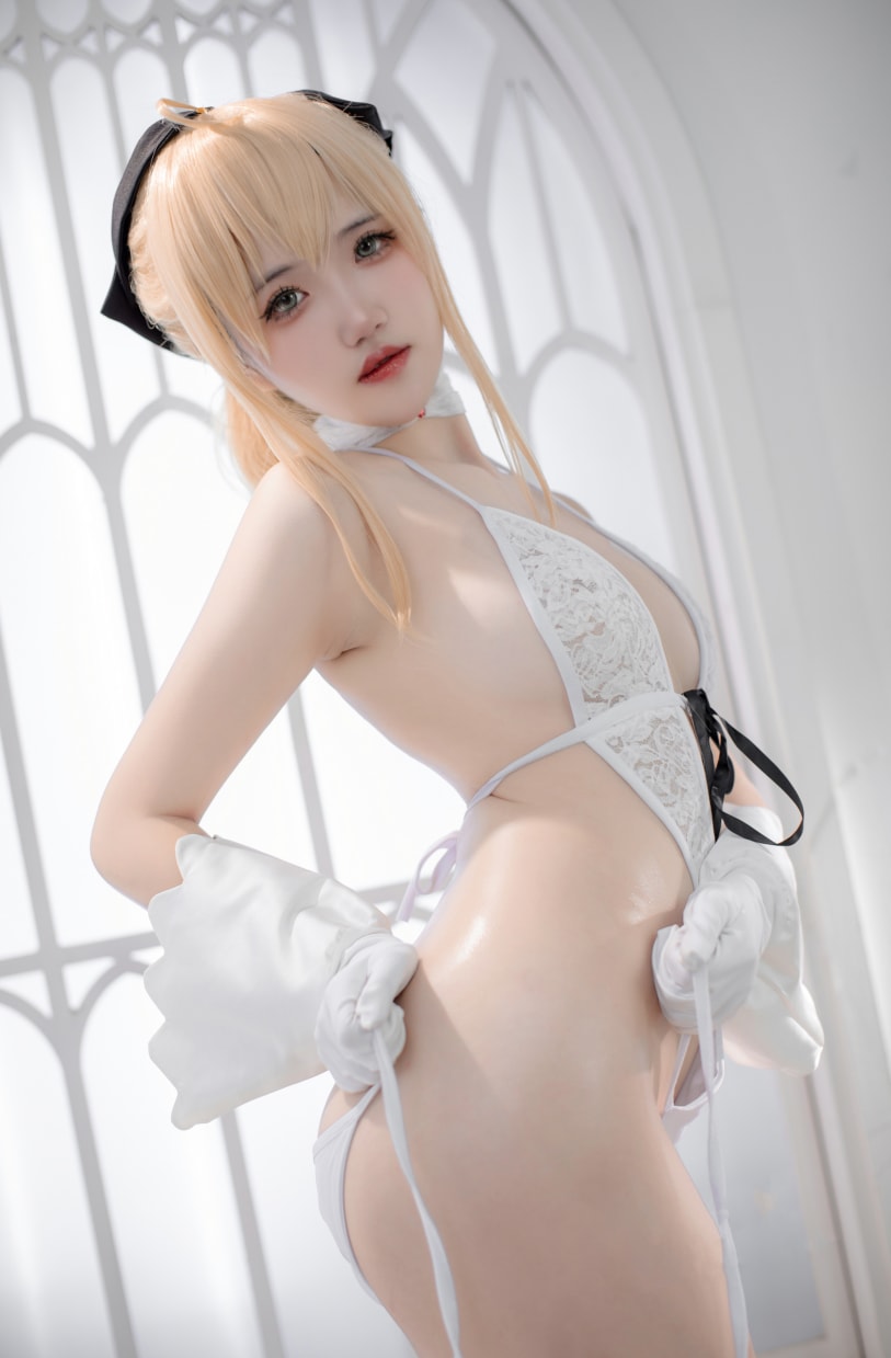阿薰kaOri –-FGO 白Saber新版作品