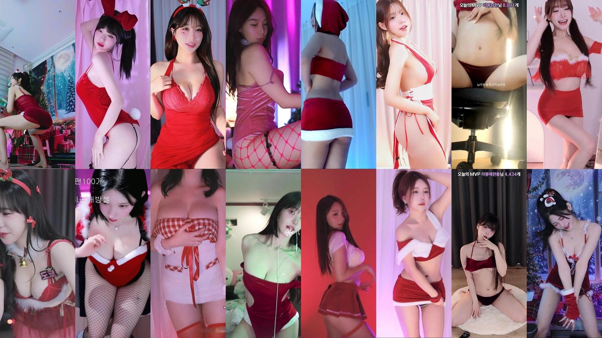 AfreecaTv韩国BJ 24年12月25日录制舞蹈合集-热舞 主播