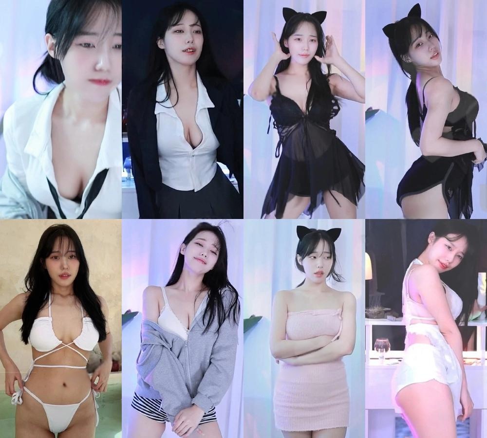 AfreecaTv韩国BJ阿敏精选舞蹈合集-热舞视频自备纸巾