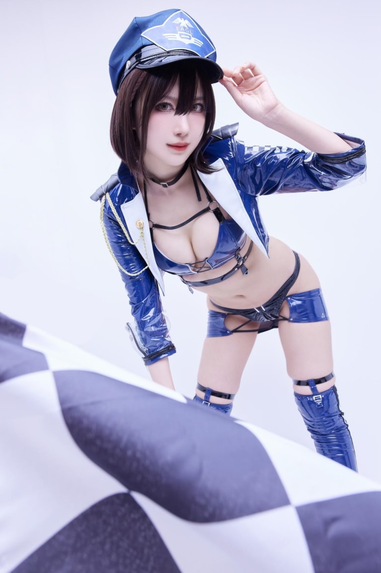 Shika小鹿鹿-碧蓝航线-巴尔的摩赛车服美丽的图片分享