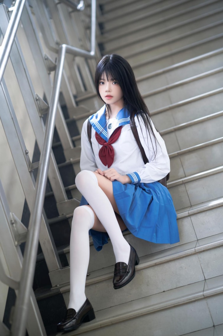 桜桃喵 –-地铁JK最新收集