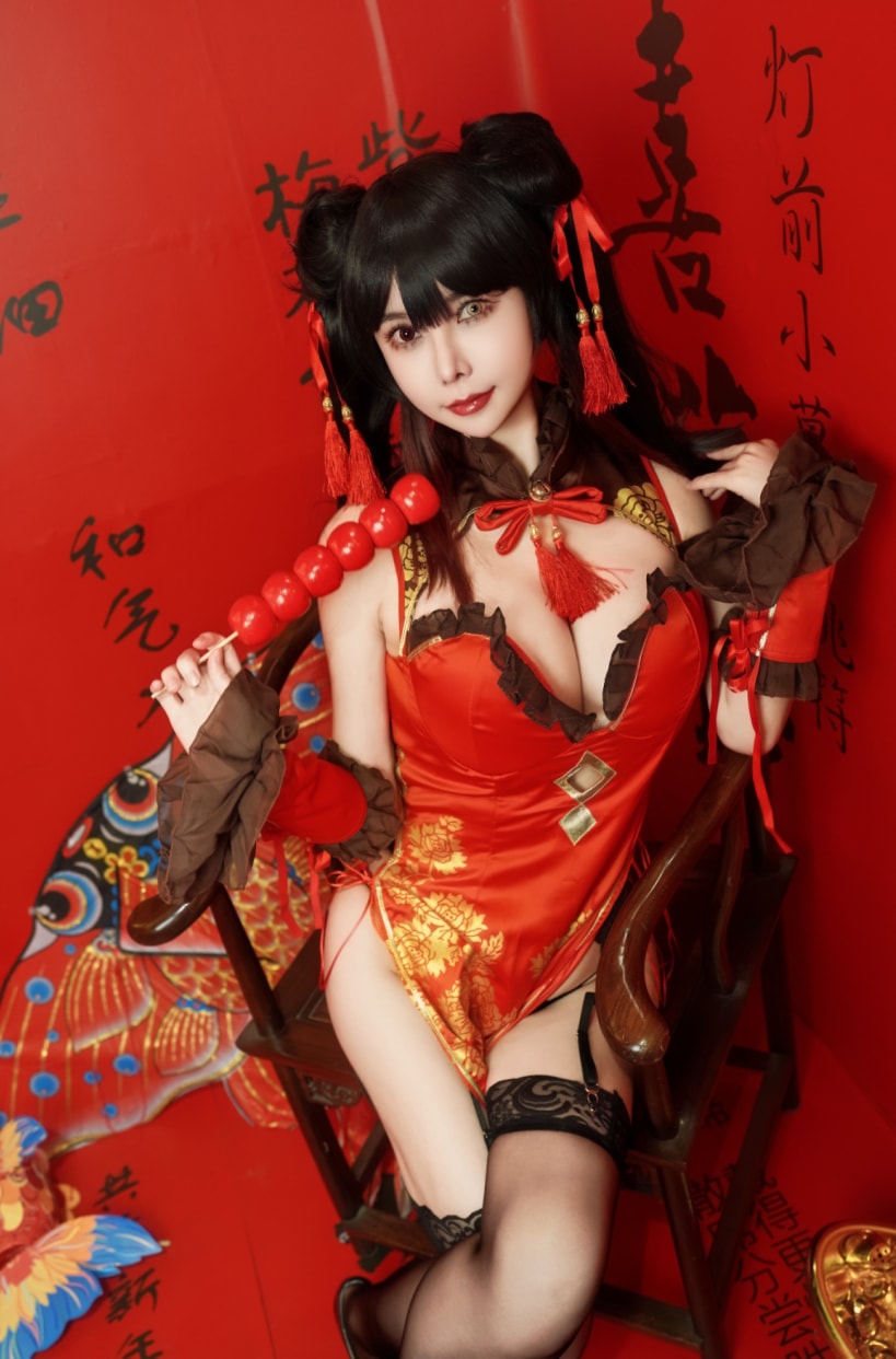 亚马逊鲶鱼 –-时崎狂三 旗袍最新图片