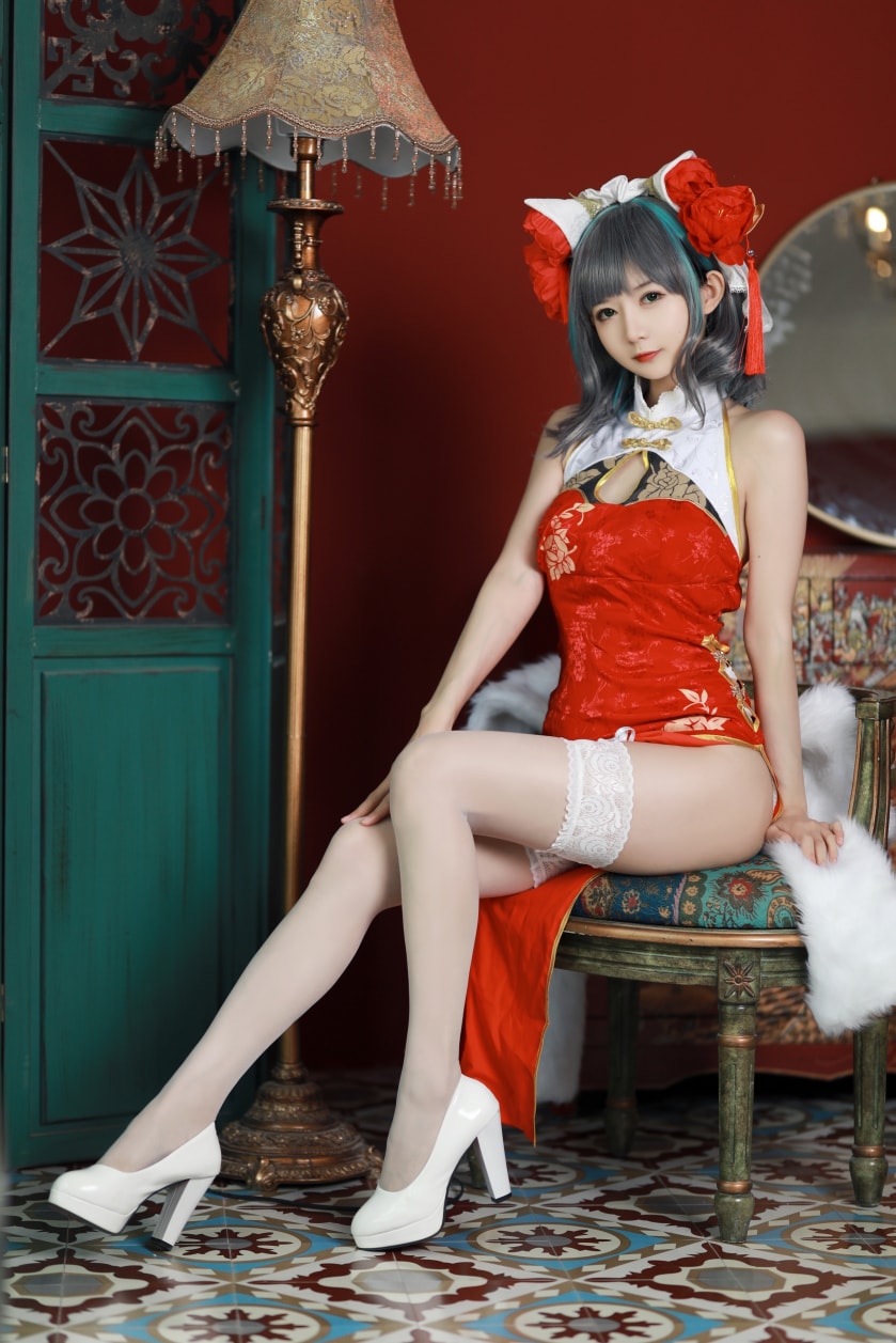 51酱 –-碧蓝航线-柴郡新春旗袍图片集欣赏 51酱 –-碧蓝航线-柴郡新春旗袍图片集欣赏