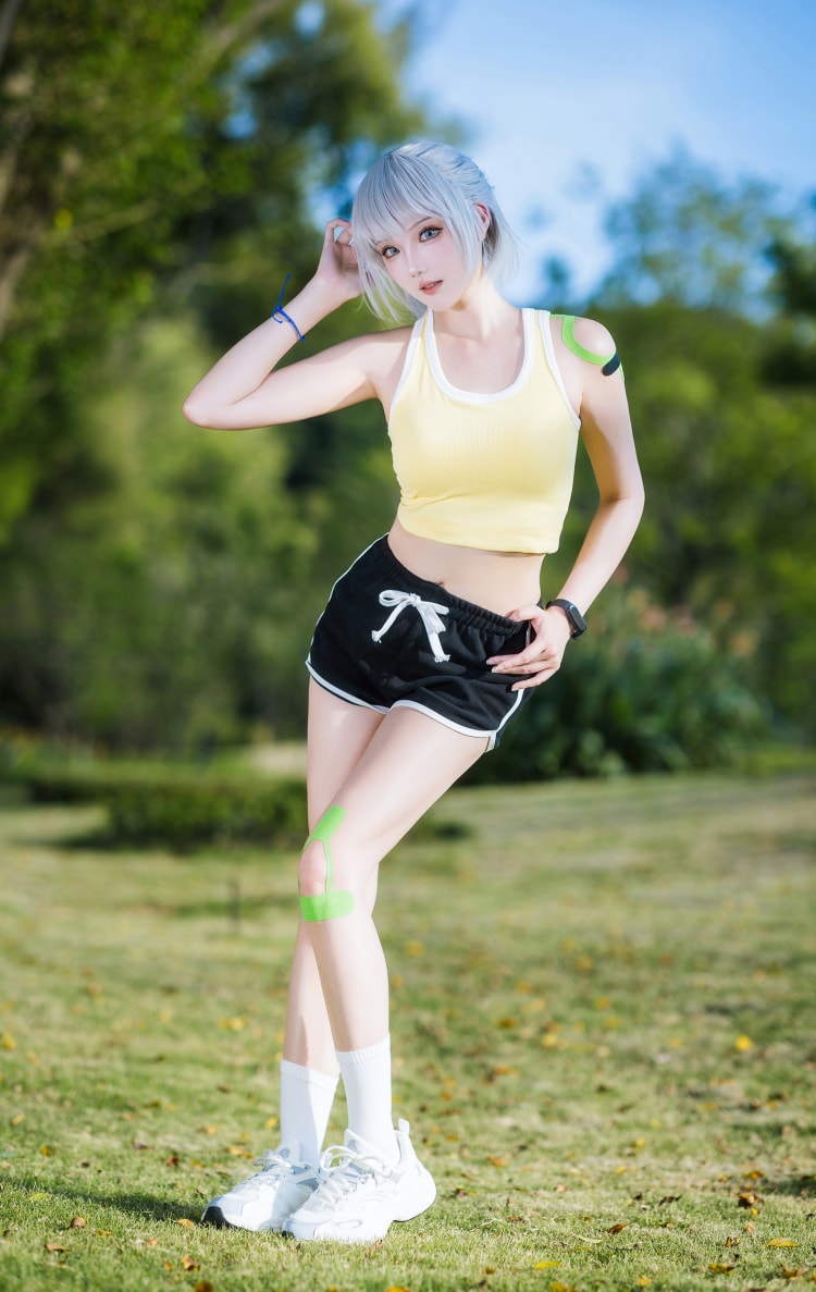 瓜希酱-灵笼-白月魁运动服图片包分享