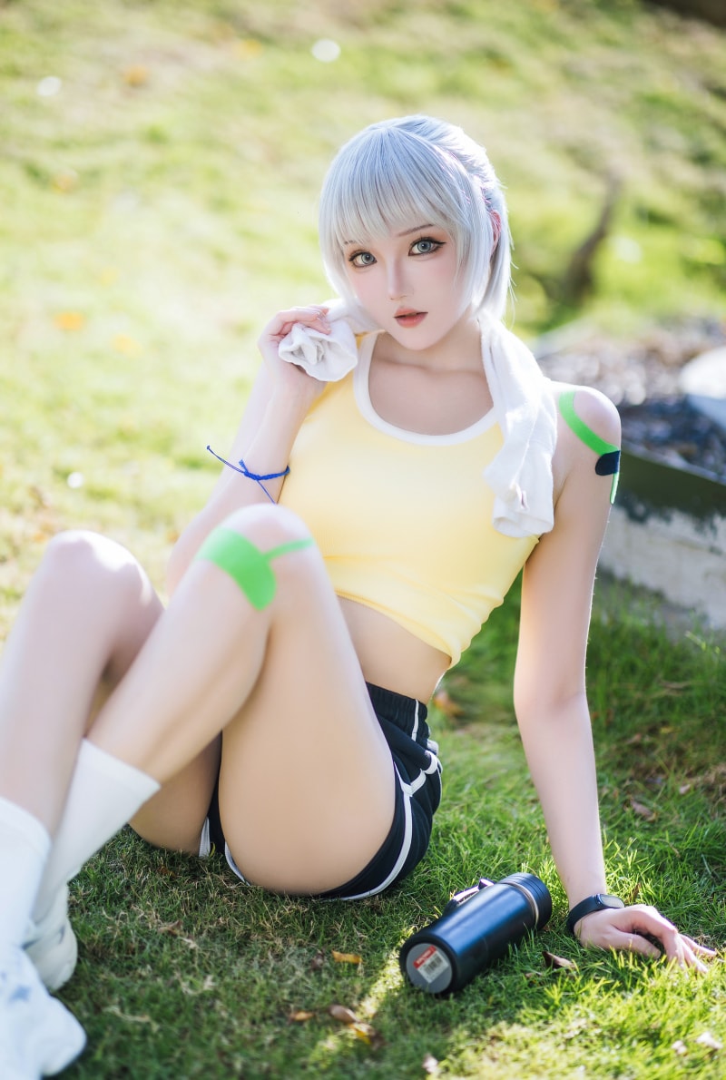 瓜希酱-灵笼-白月魁运动服图片包分享