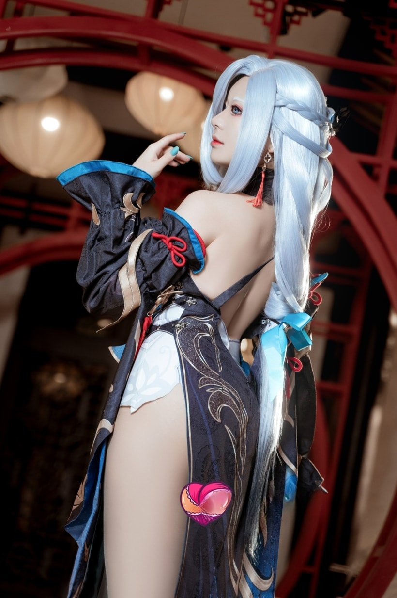 虎森森-原神 申鹤 冷花幽露图片大全高清