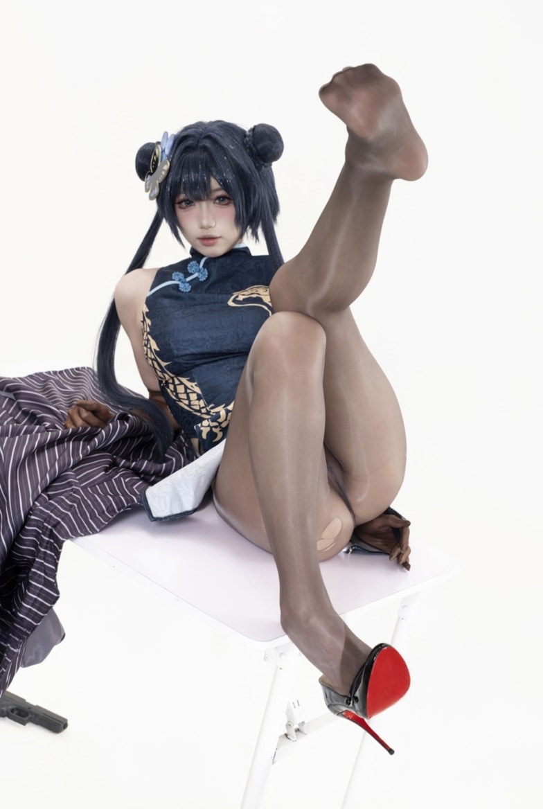 柒柒要乖哦 –-蔚蓝档案 妃咲原皮+兔女郎美丽的图片分享