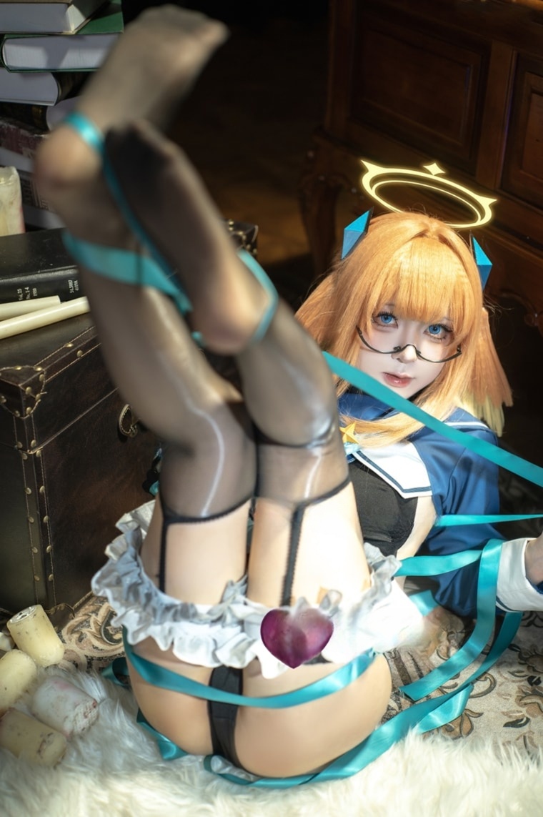 矢量鱼-蔚蓝档案 志美子图片大全高清