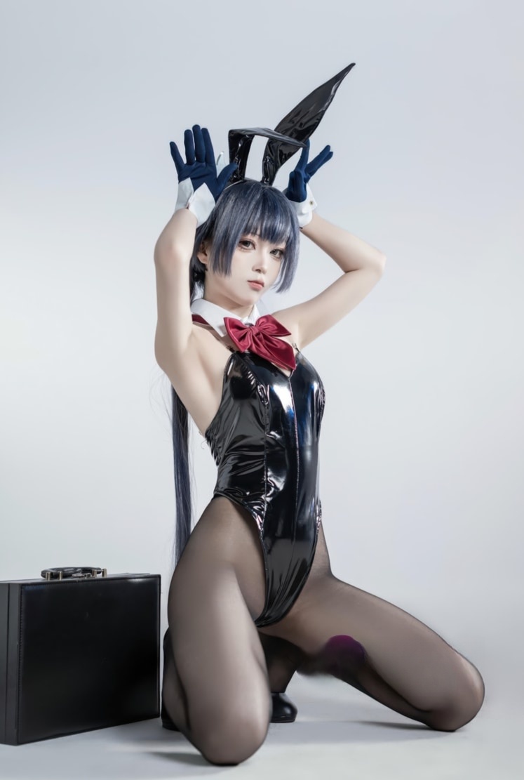 矢量鱼-妃咲 兔女郎美丽的图片分享