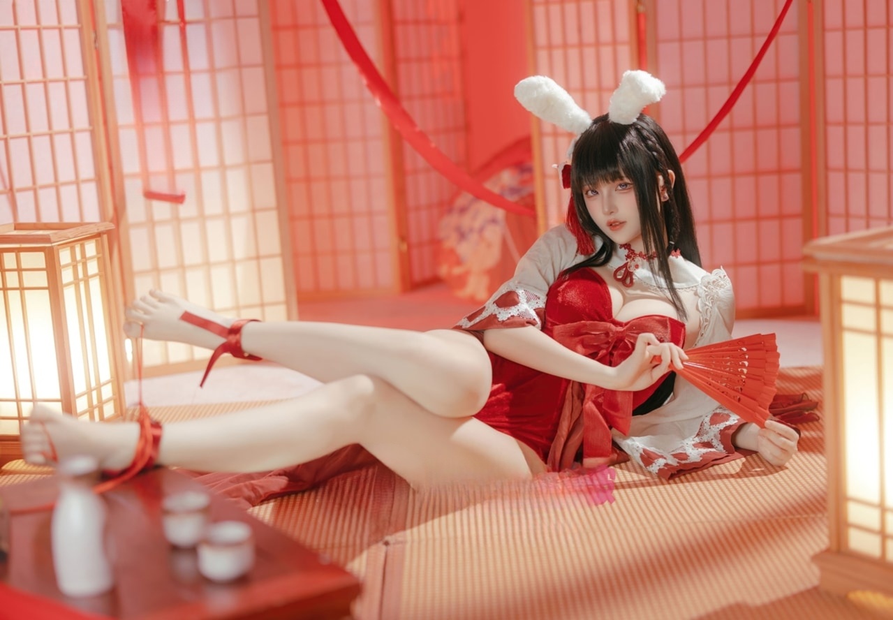 屿鱼-碧蓝航线 大山·祈愿的巫女兔最新收集