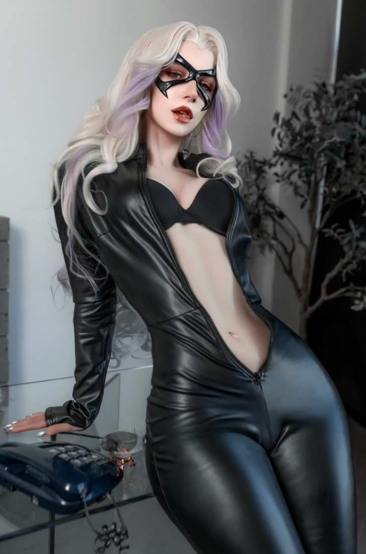 Mik Allen(miakanayuri) – Black Cat美丽的图片欣赏