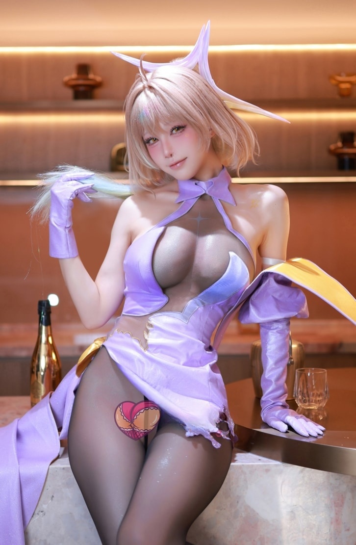 水淼aqua-Nikke胜利女神 阿妮斯·超级巨星·星光图片集欣赏