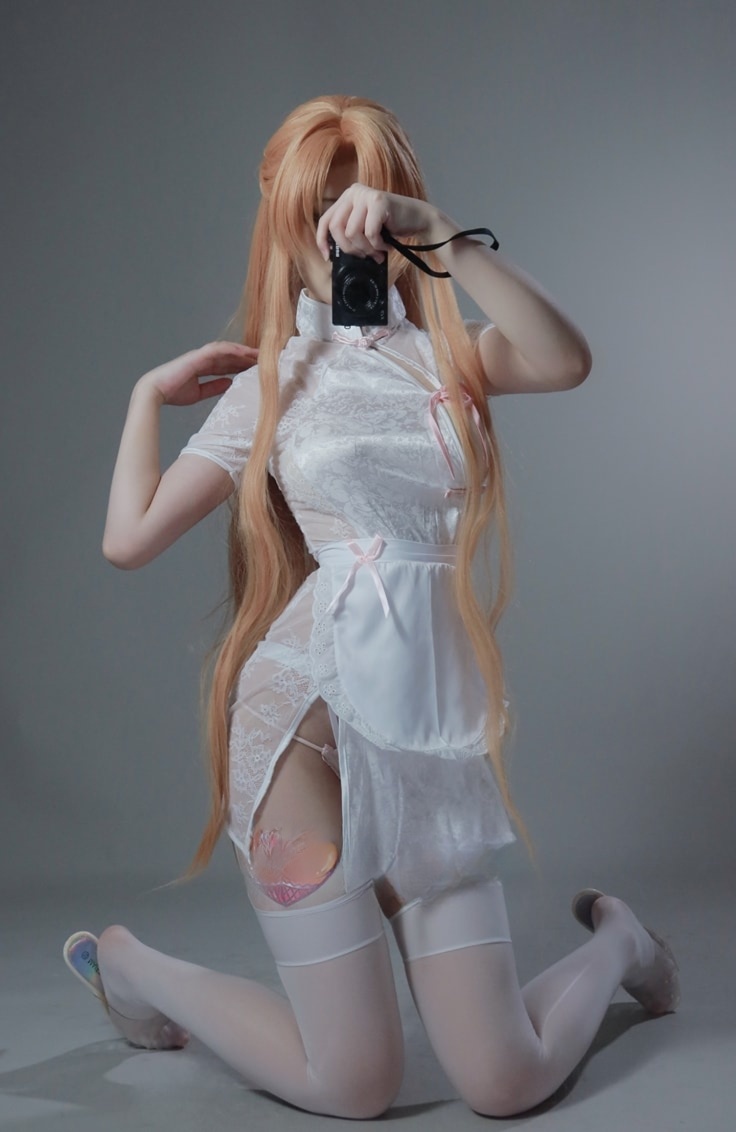 幼愛youmeko –-刀剑神域-亚丝娜·中华女仆美丽的图片分享